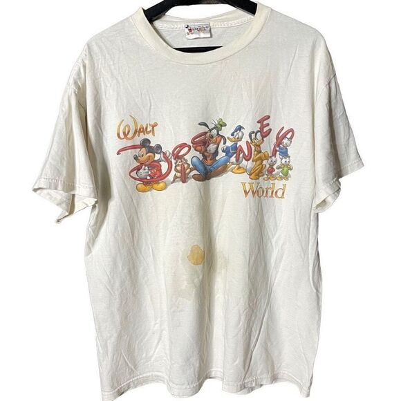 VTG Disney World T Shirt USA Large - Picture 1 of 2